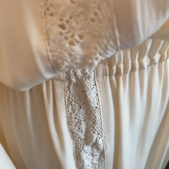 Haute Hippie Silk Lace Maxi Dress - Picture 4 of 7